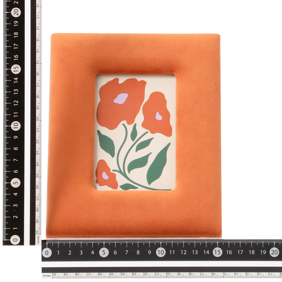 ベロアフレーム オレンジ