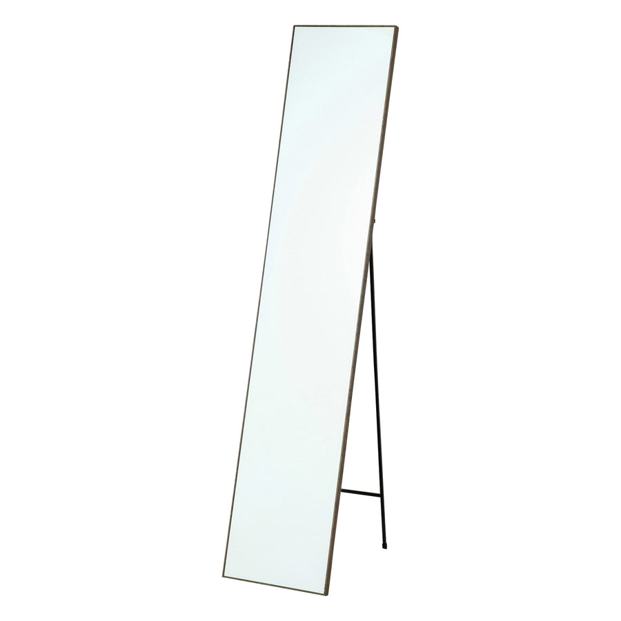 Natural Stand Mirror Brown