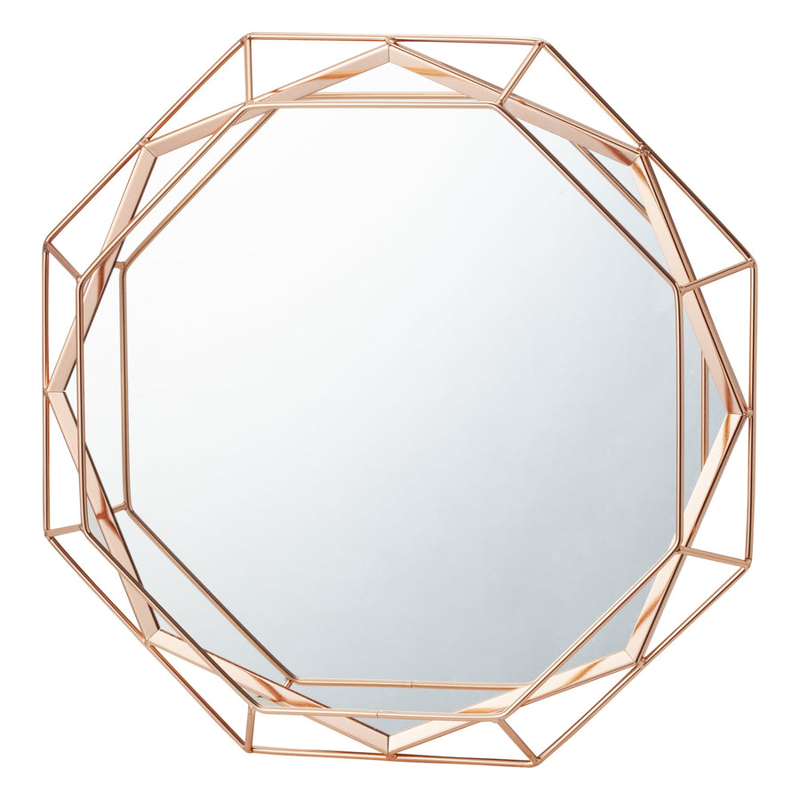 Lina Wall Mirror Pink Gold