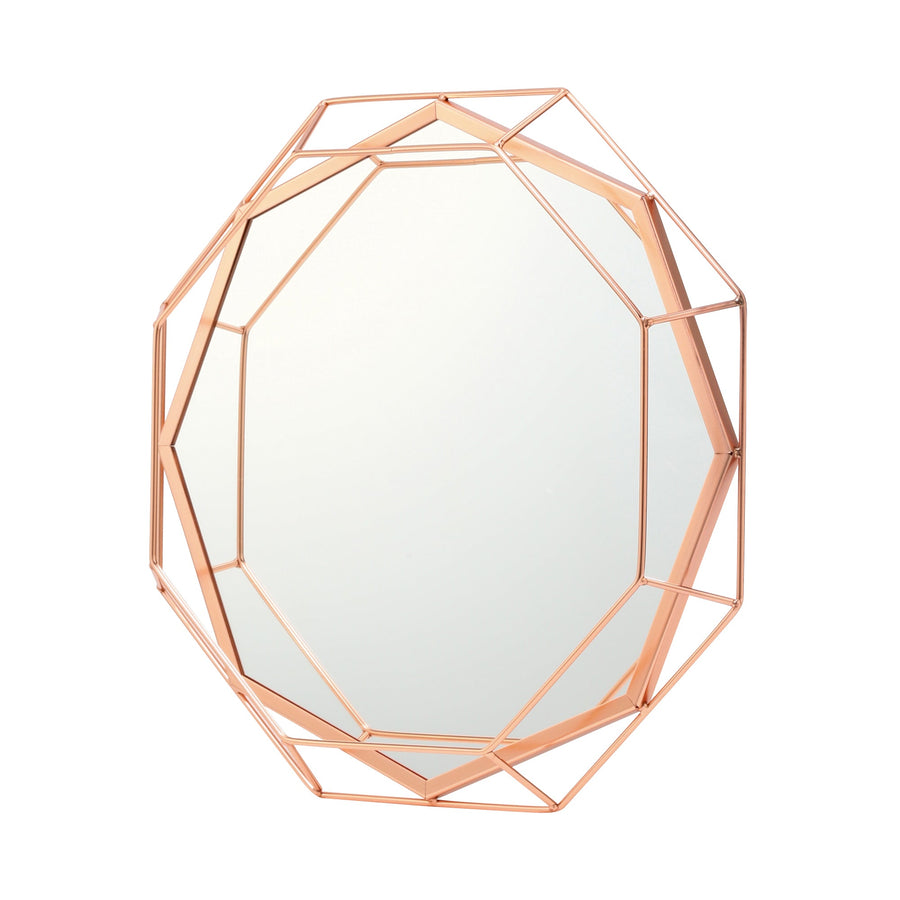 Lina Wall Mirror Pink Gold