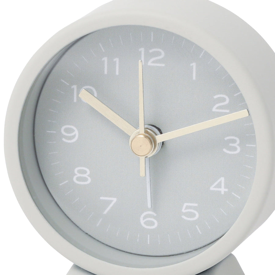 Round Mini Table Clock Green