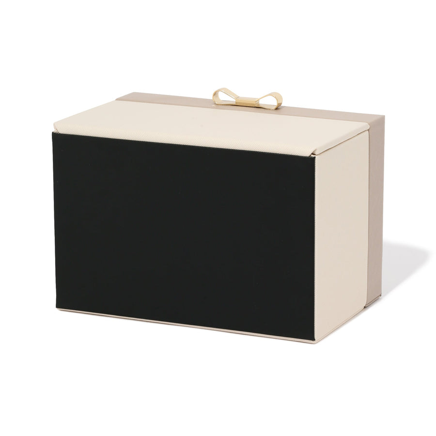 Bicolor Jewelry Box S Beige