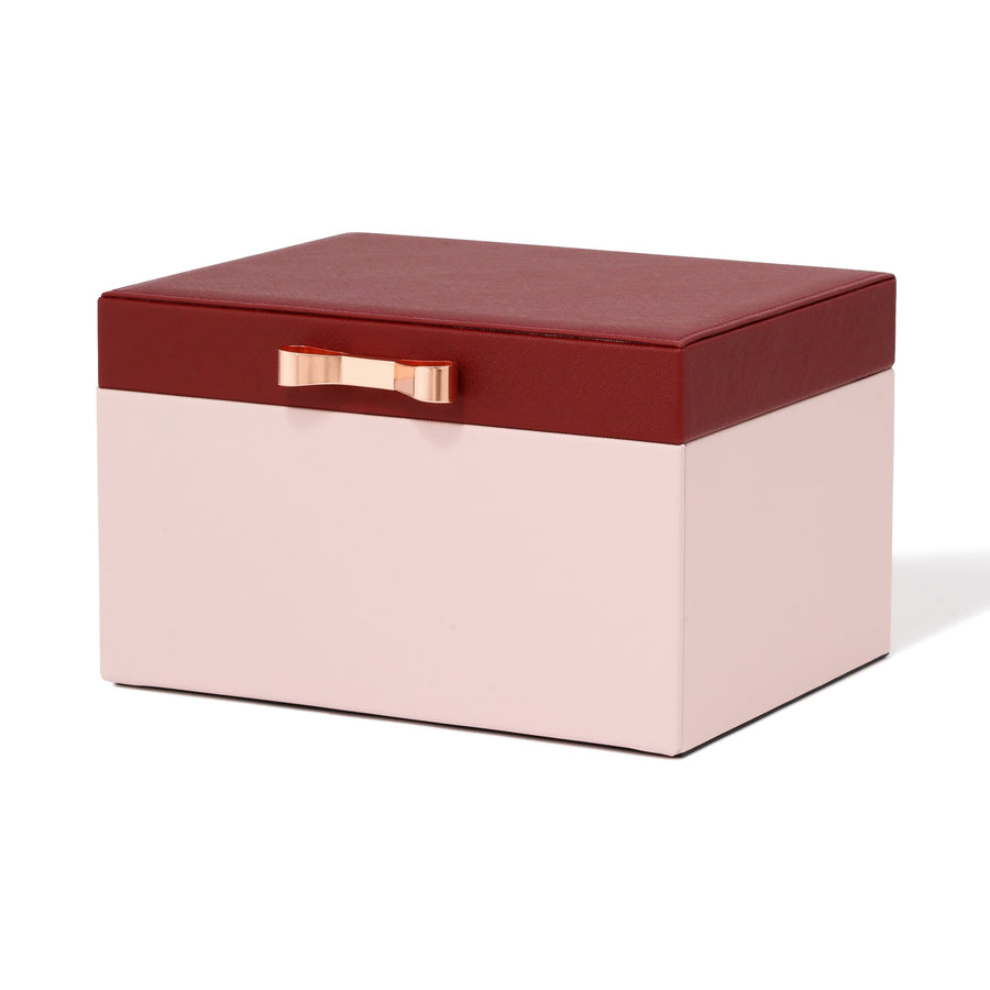 Bicolor Jewelry Box L Pink