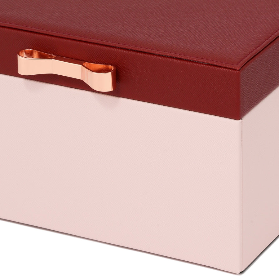 Bicolor Jewelry Box L Pink