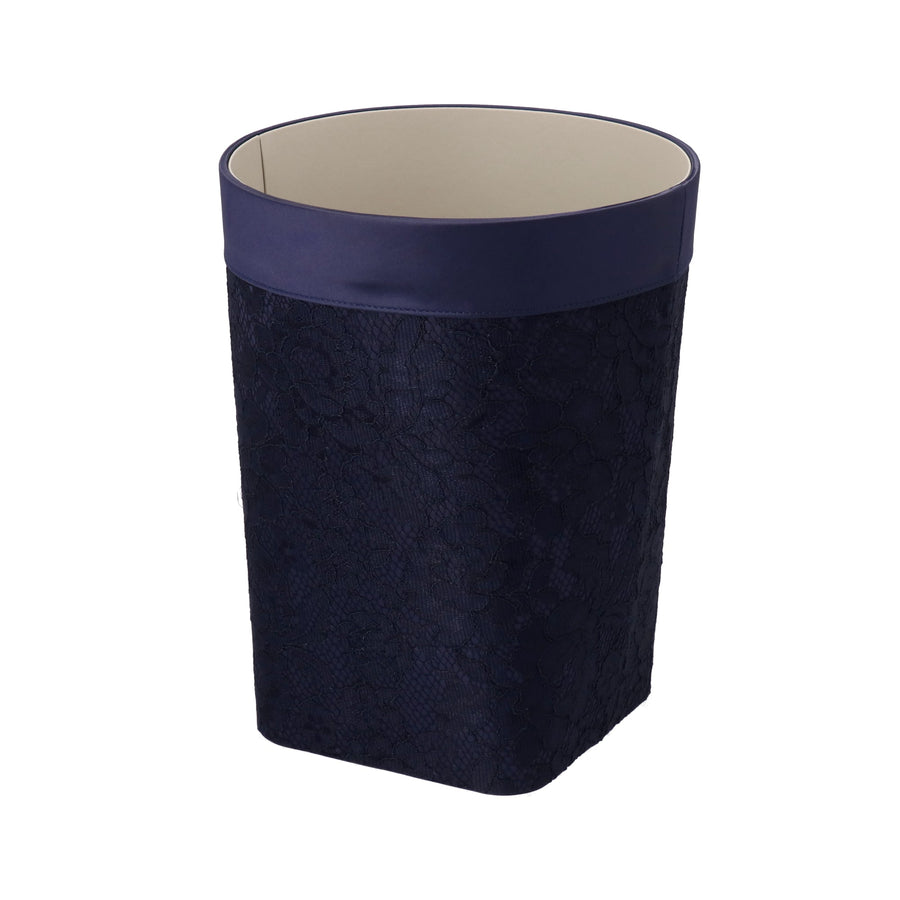 Lace Dustbin Medium Navy