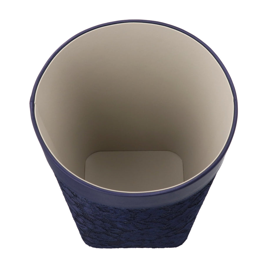 Lace Dustbin Medium Navy