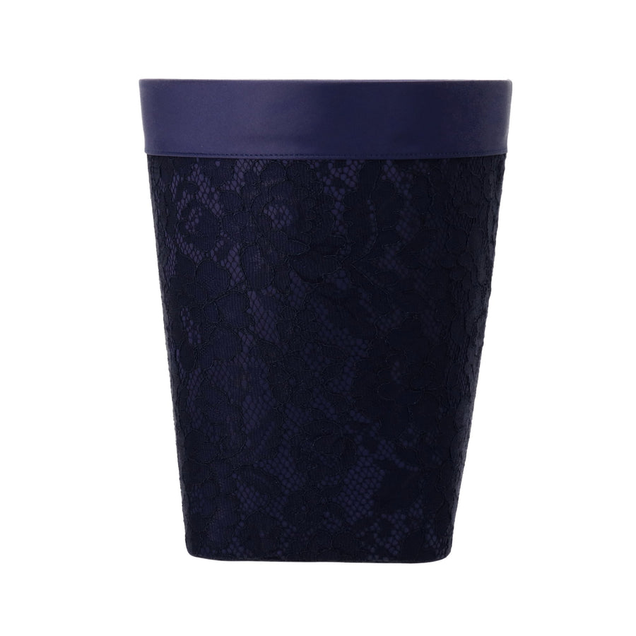 Lace Dustbin Medium Navy