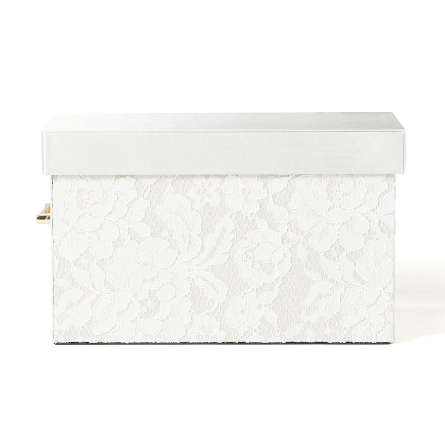 Lace Box S Ivory