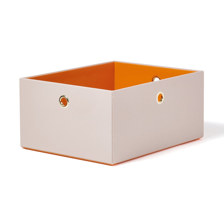 Prile Stacking Box L Ivory