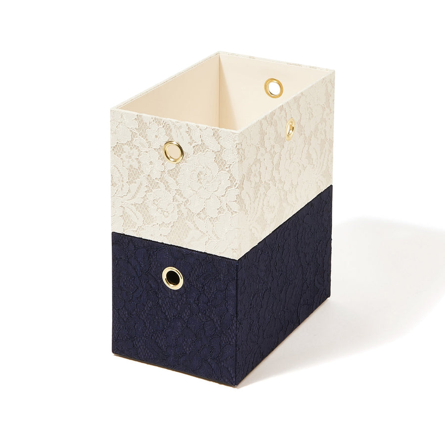 Lace Stacking Box S Ivory