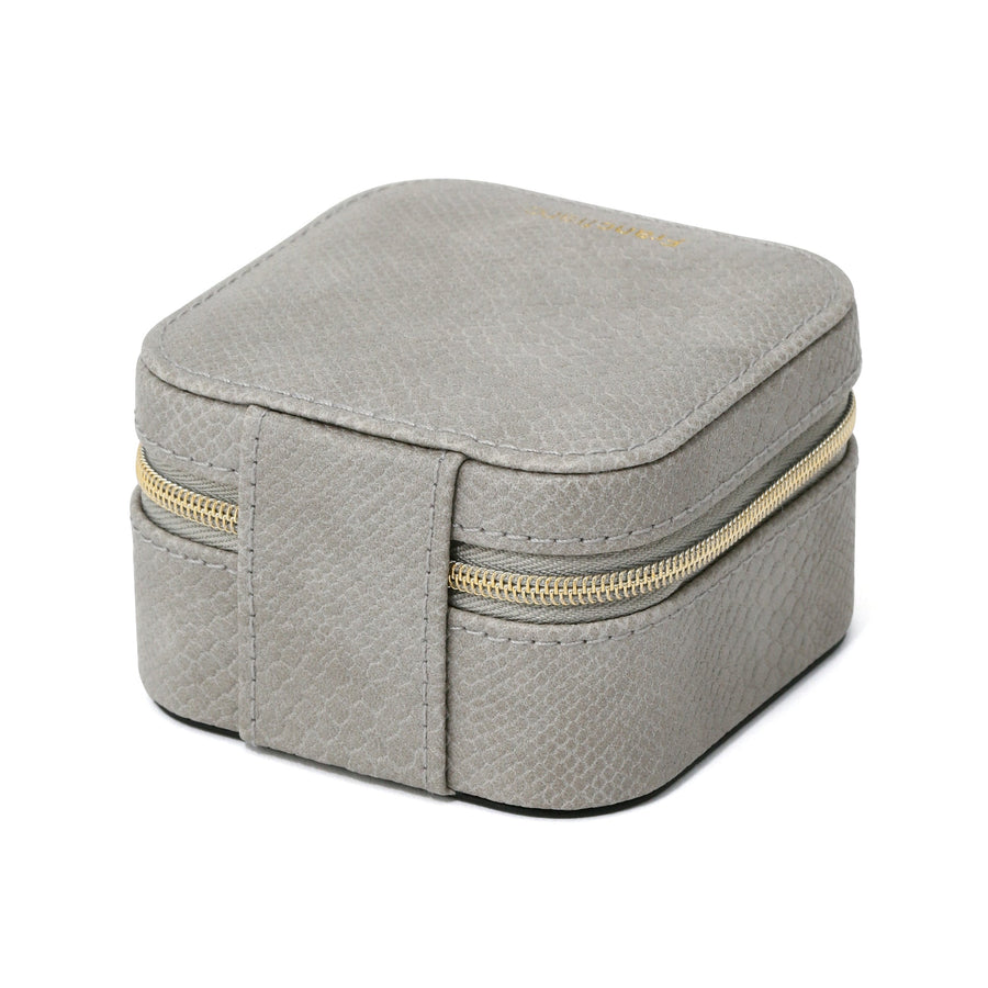 Flavia Travel Jewelry Box, Grey