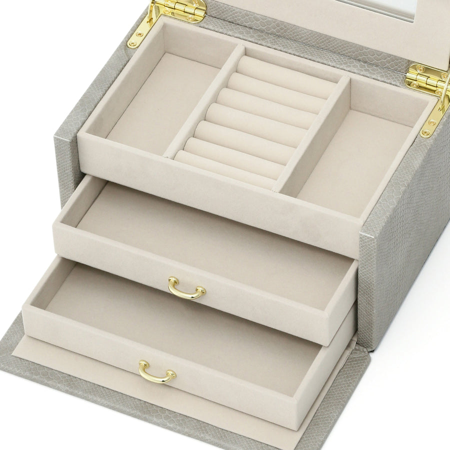 Flavia Jewelry Box S Grey