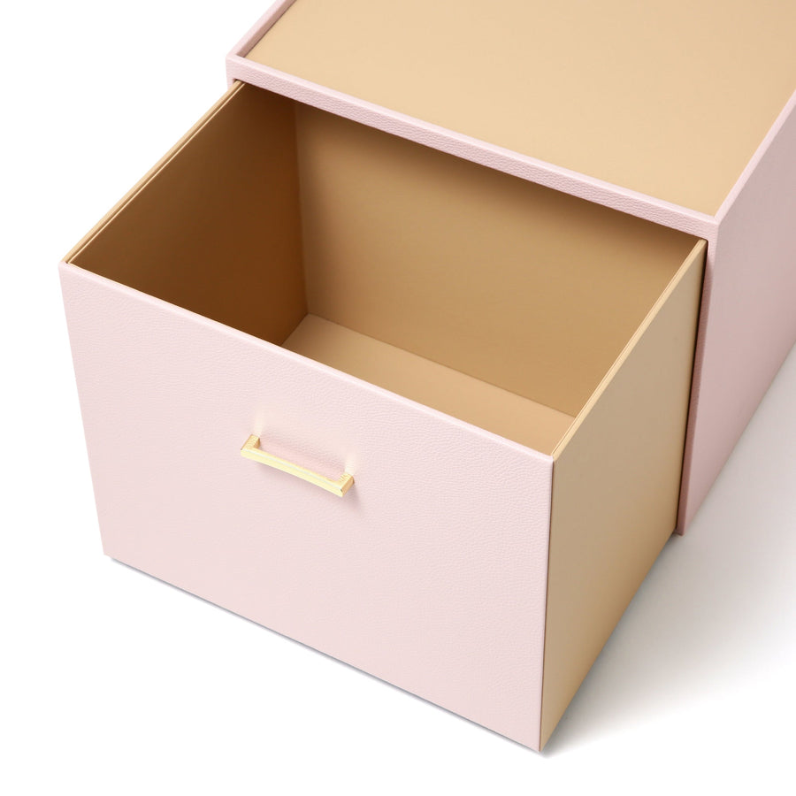 Prile Stacking Drawer L Pink