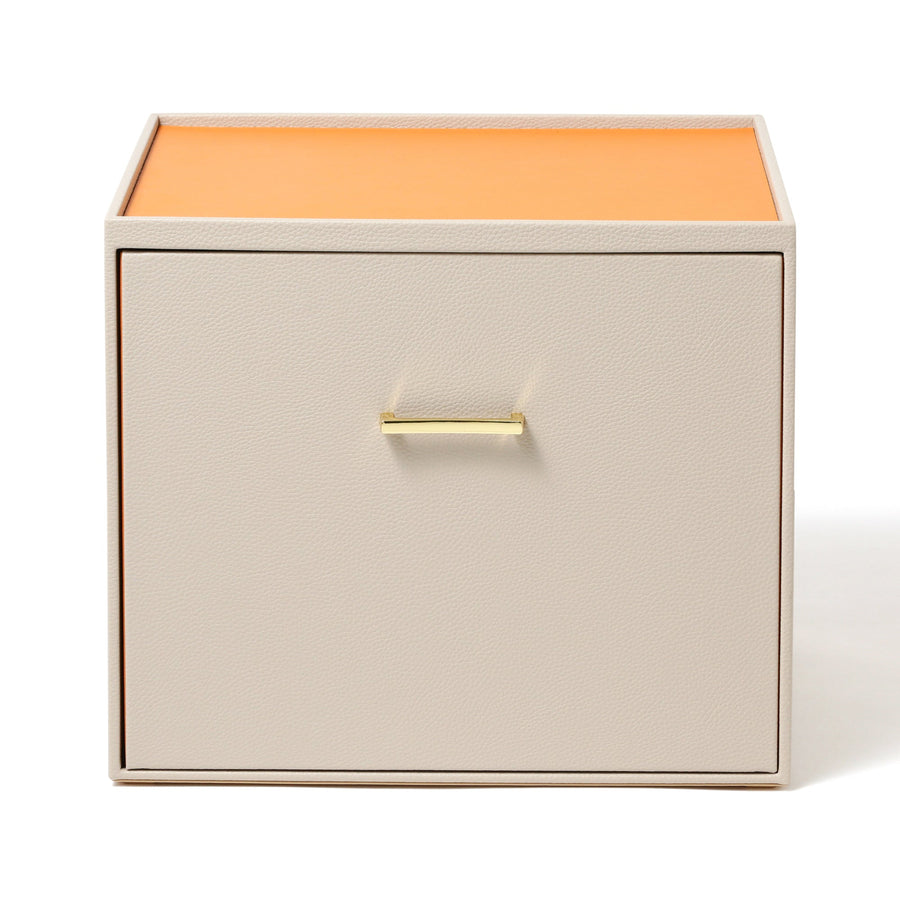 Prile Stacking Drawer L Ivory