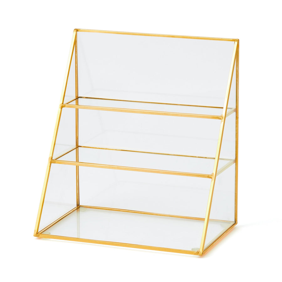 Glass Organizer Stand