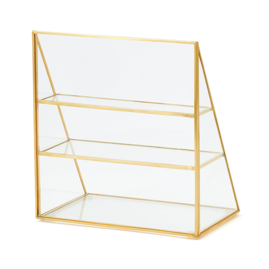 Glass Organizer Stand