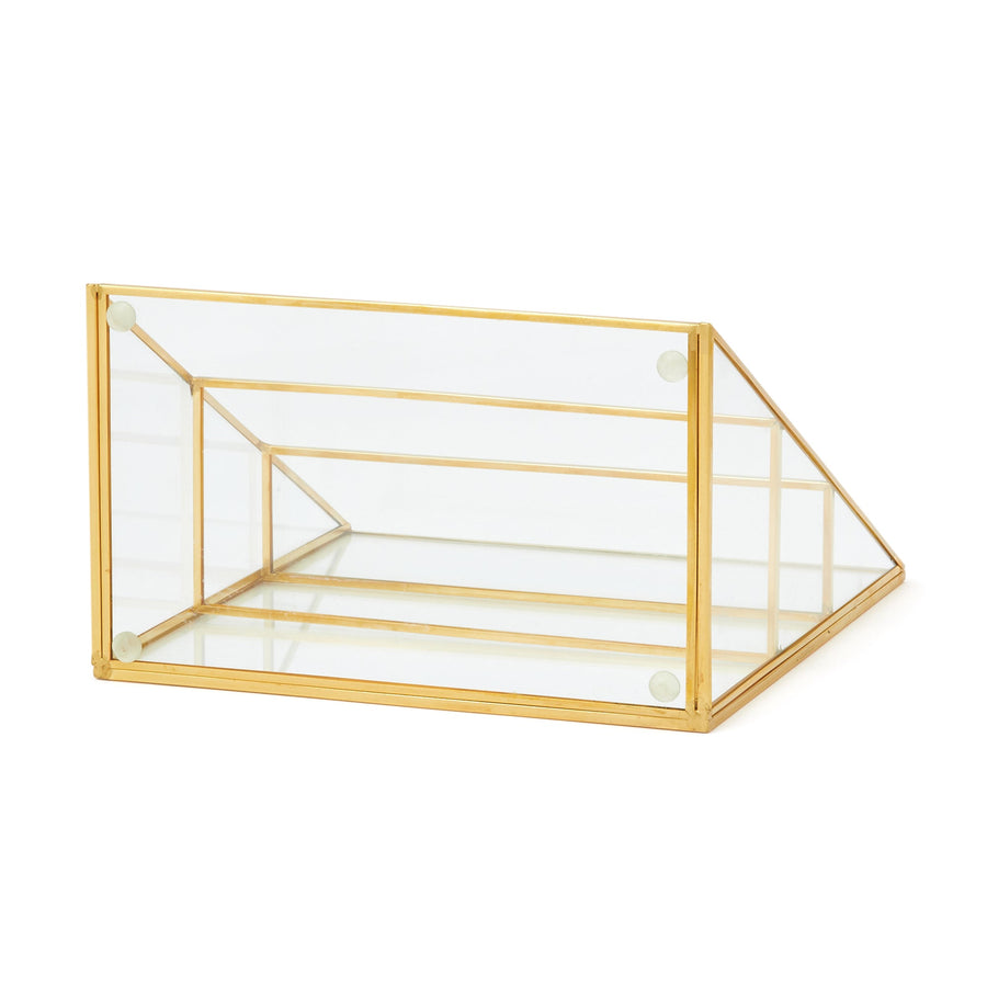 Glass Organizer Stand