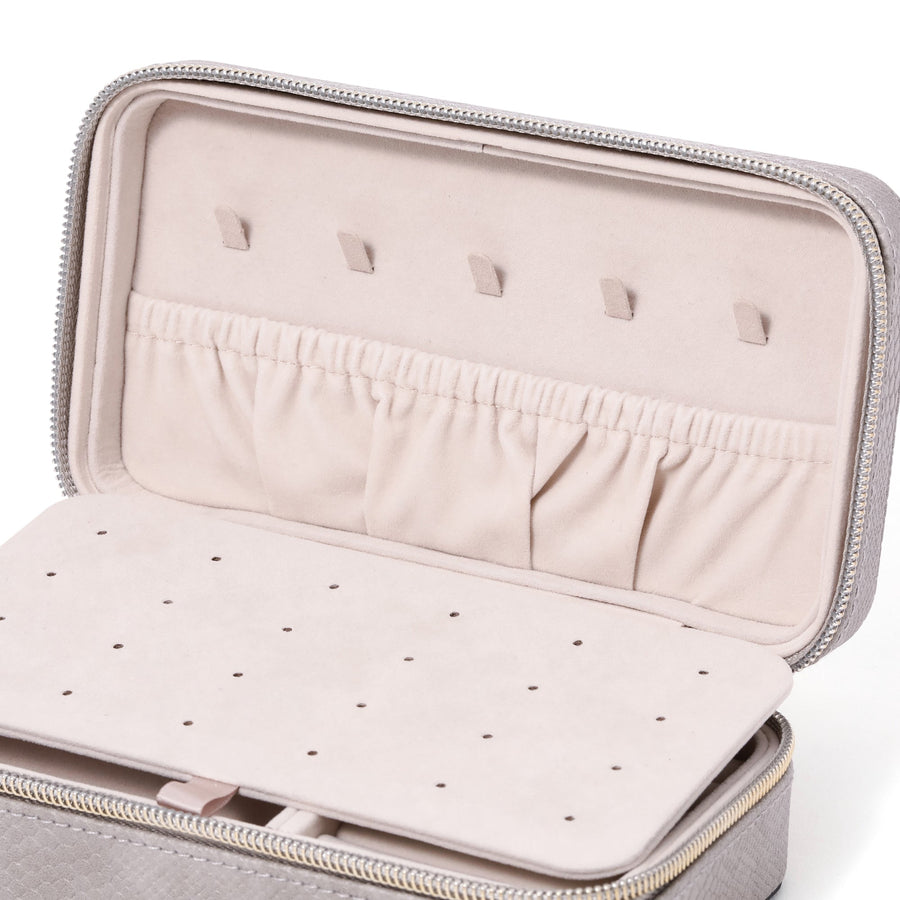 Flavia Travel Jewelry Box 2 M Grey