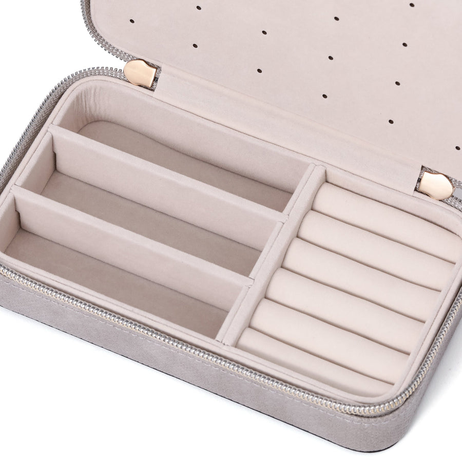 Flavia Travel Jewelry Box 2 M Grey