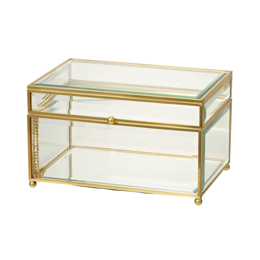 ラミュール アイアン ガラスボックス スクエア 2 L