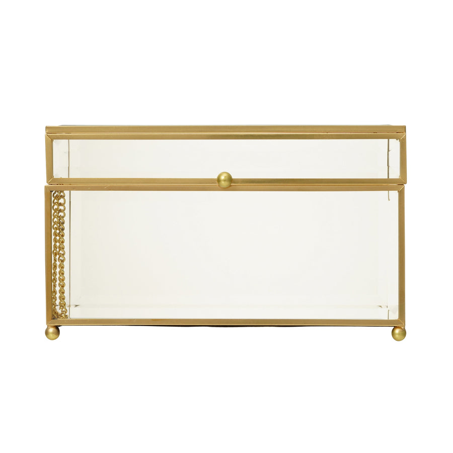 ラミュール アイアン ガラスボックス スクエア 2 L