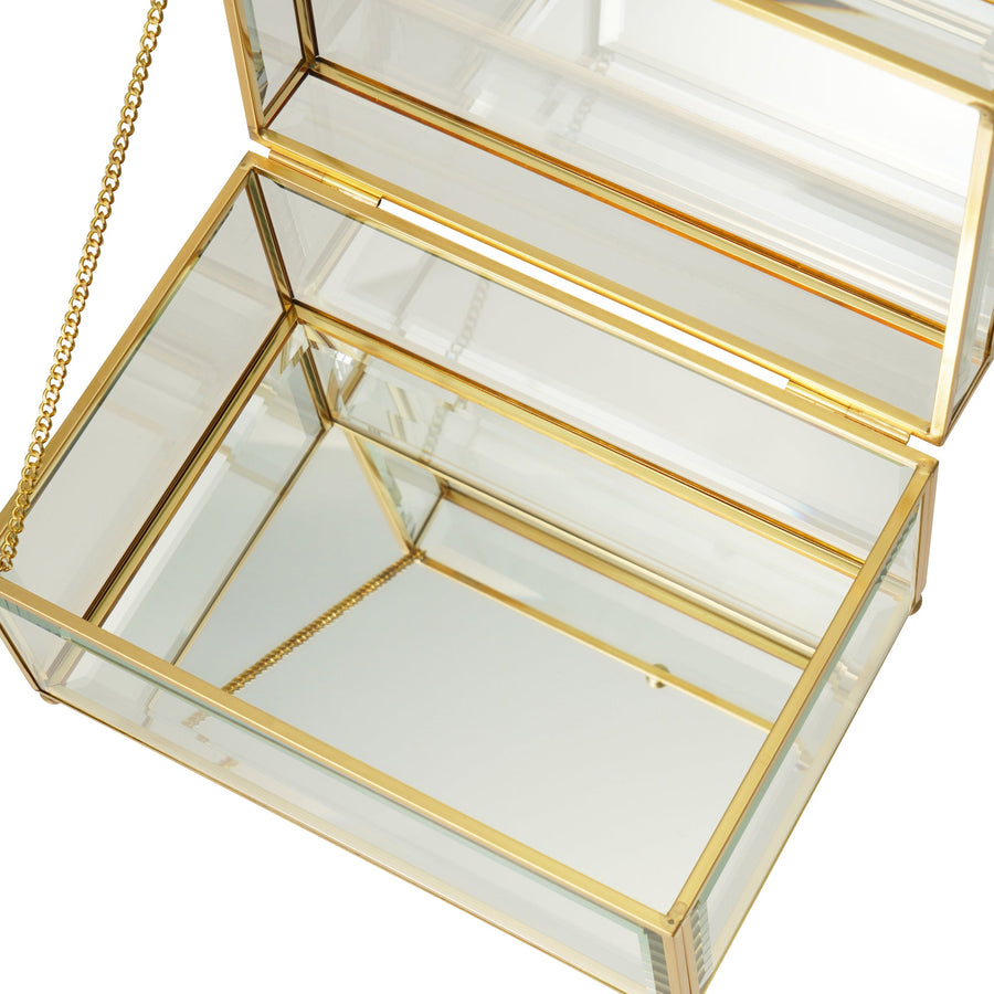 ラミュール アイアン ガラスボックス スクエア 2 L