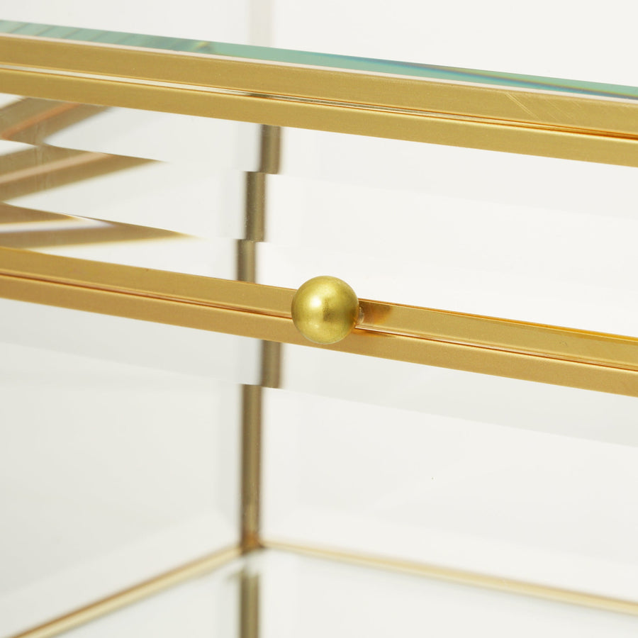 ラミュール アイアン ガラスボックス スクエア 2 L