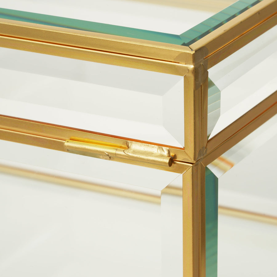 ラミュール アイアン ガラスボックス スクエア 2 L