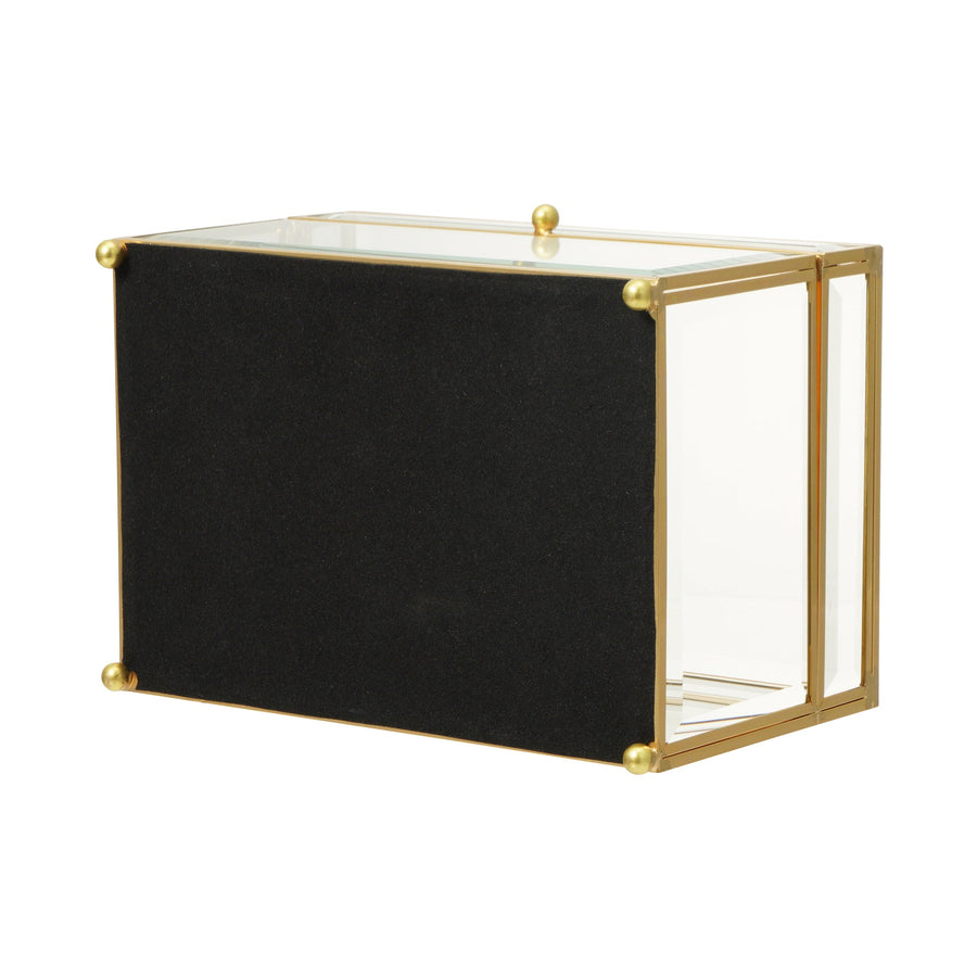 ラミュール アイアン ガラスボックス スクエア 2 L