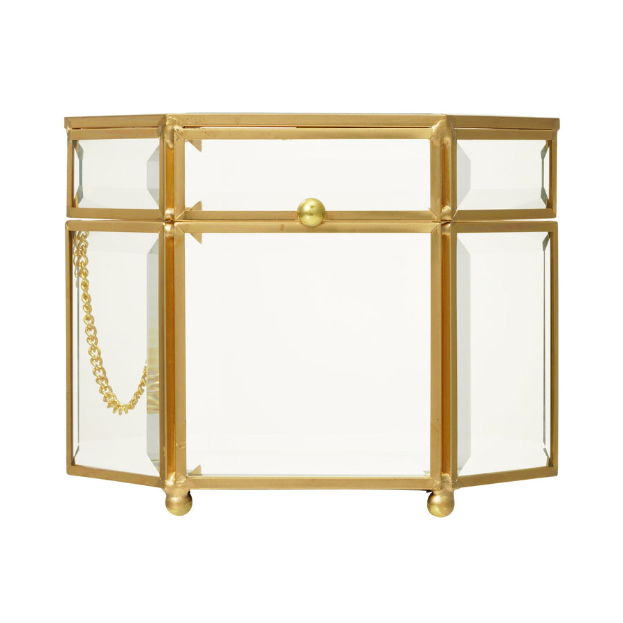 ラミュール アイアン ガラスボックス ヘキサゴン 2