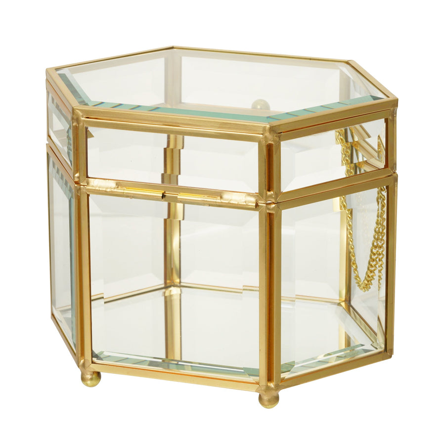 ラミュール アイアン ガラスボックス ヘキサゴン 2