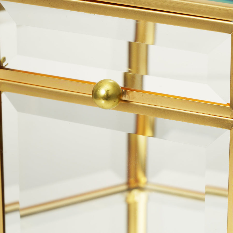 ラミュール アイアン ガラスボックス ヘキサゴン 2