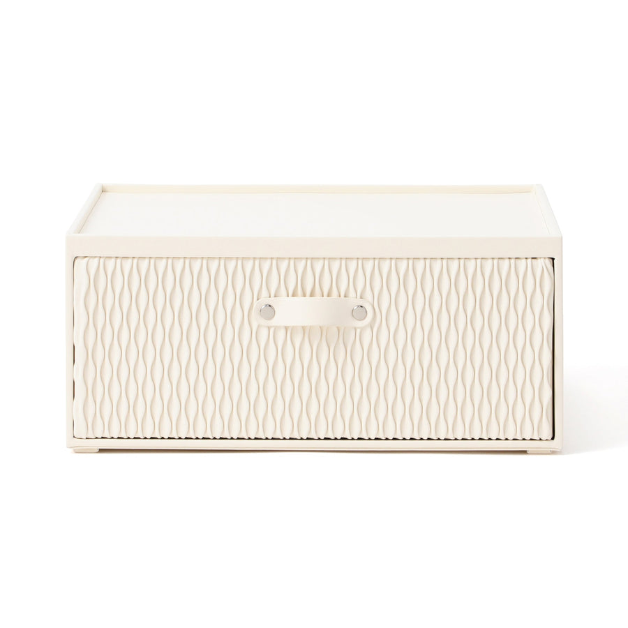 ウェーブ スタッキングドロワー S アイボリー