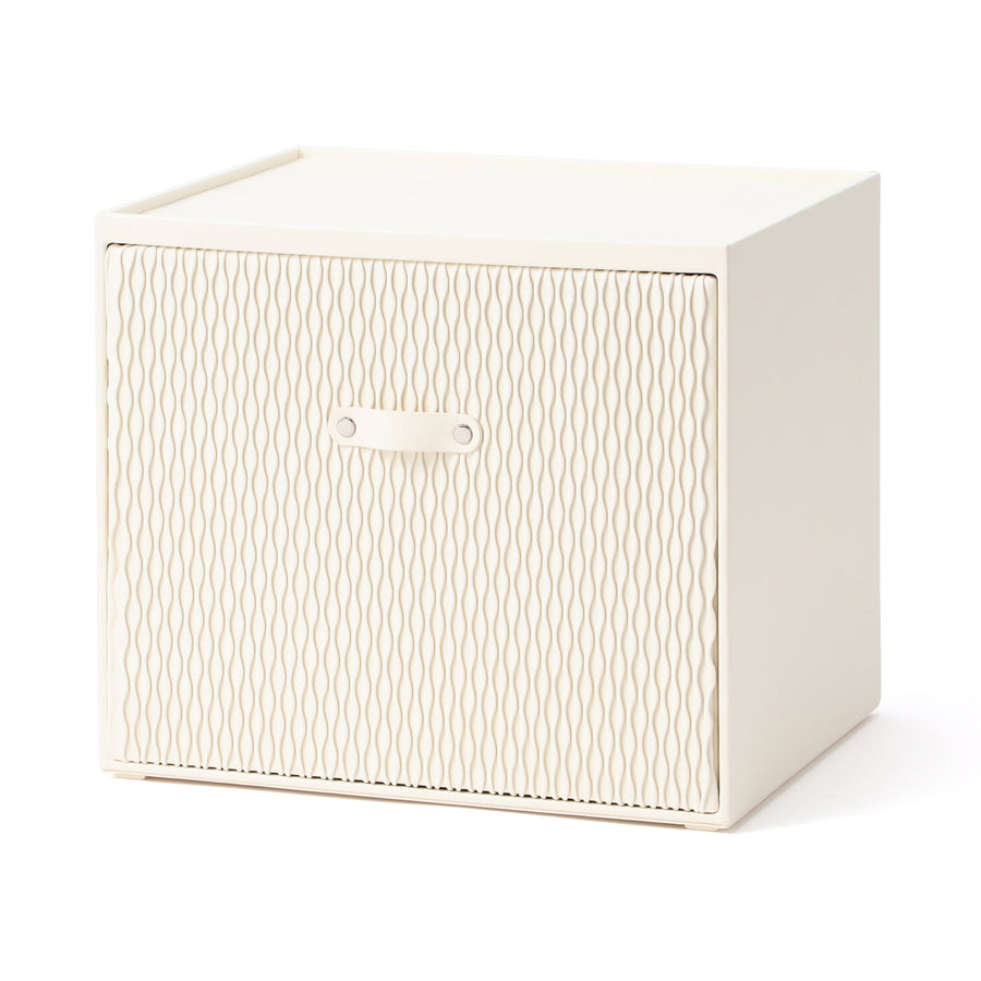 ウェーブ スタッキングドロワー L アイボリー