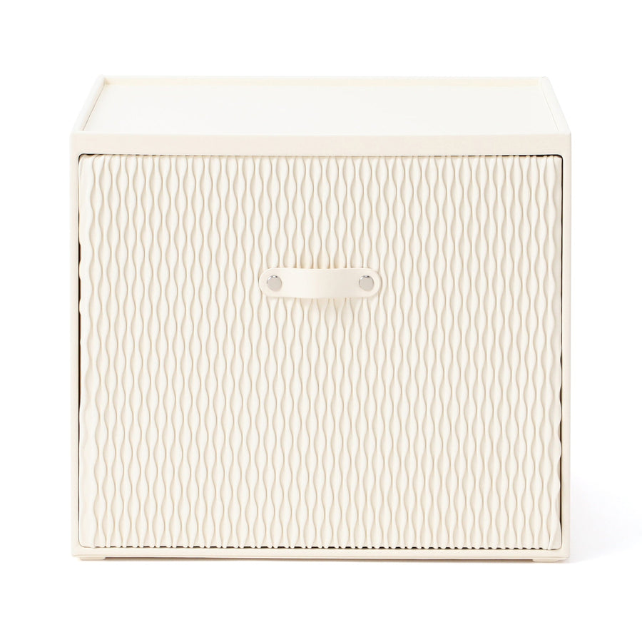 ウェーブ スタッキングドロワー L アイボリー