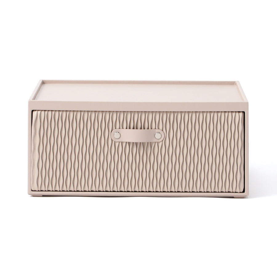 ウェーブ スタッキングドロワー S ベージュ