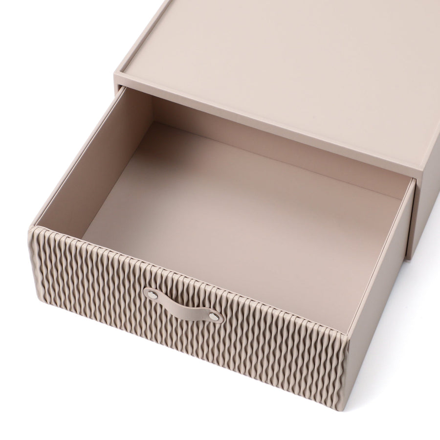 ウェーブ スタッキングドロワー S ベージュ