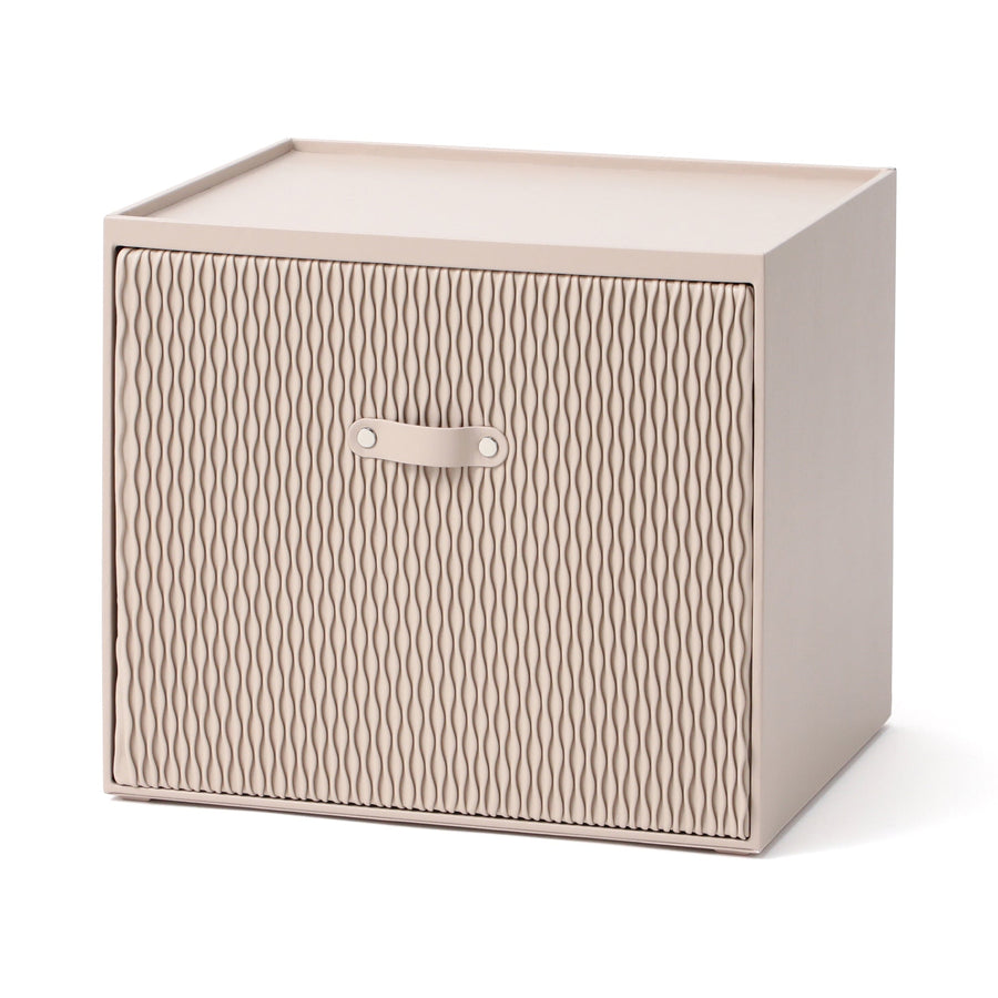 ウェーブ スタッキングドロワー L ベージュ