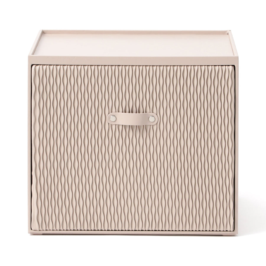 ウェーブ スタッキングドロワー L ベージュ