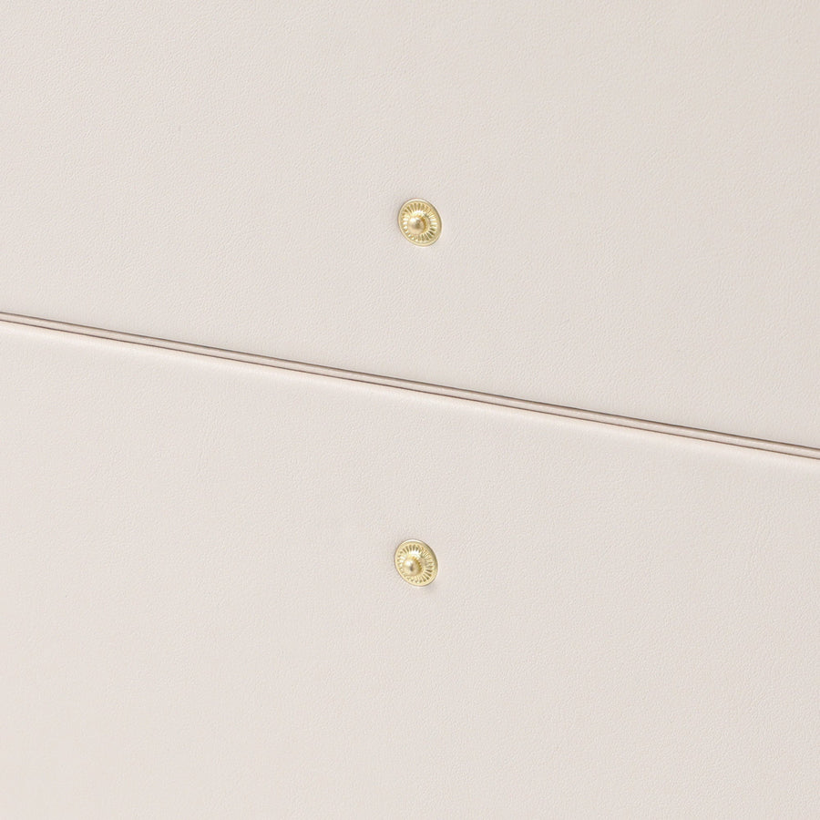 エンボス スタッキングドロワー L アイボリー