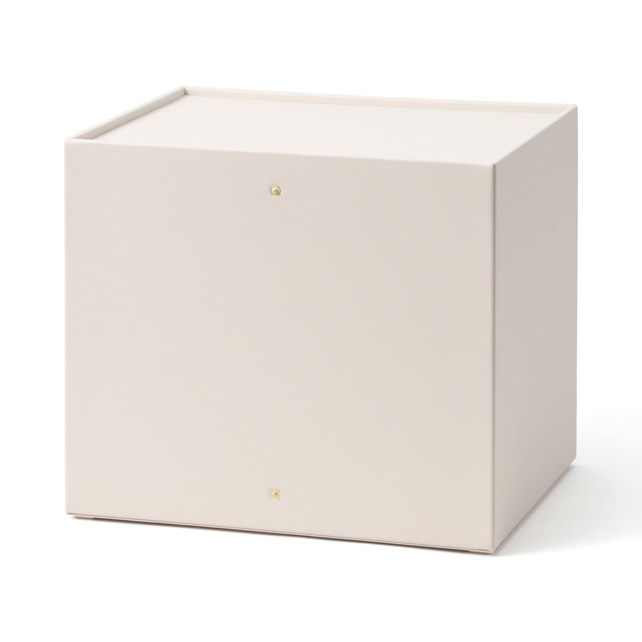 エンボス スタッキングドロワー L アイボリー