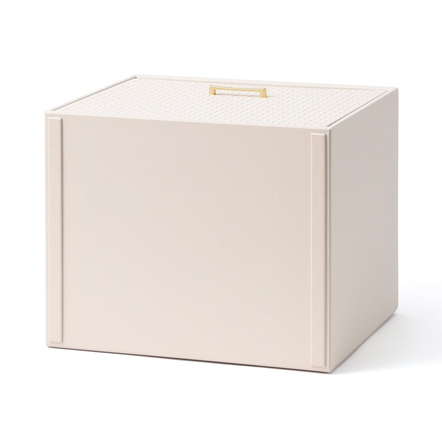 エンボス スタッキングドロワー L アイボリー