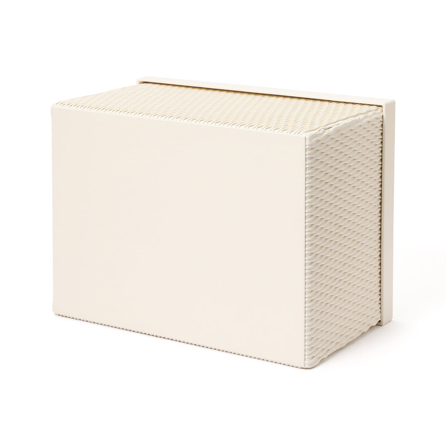 ウェーブ 大型ボックス S アイボリー