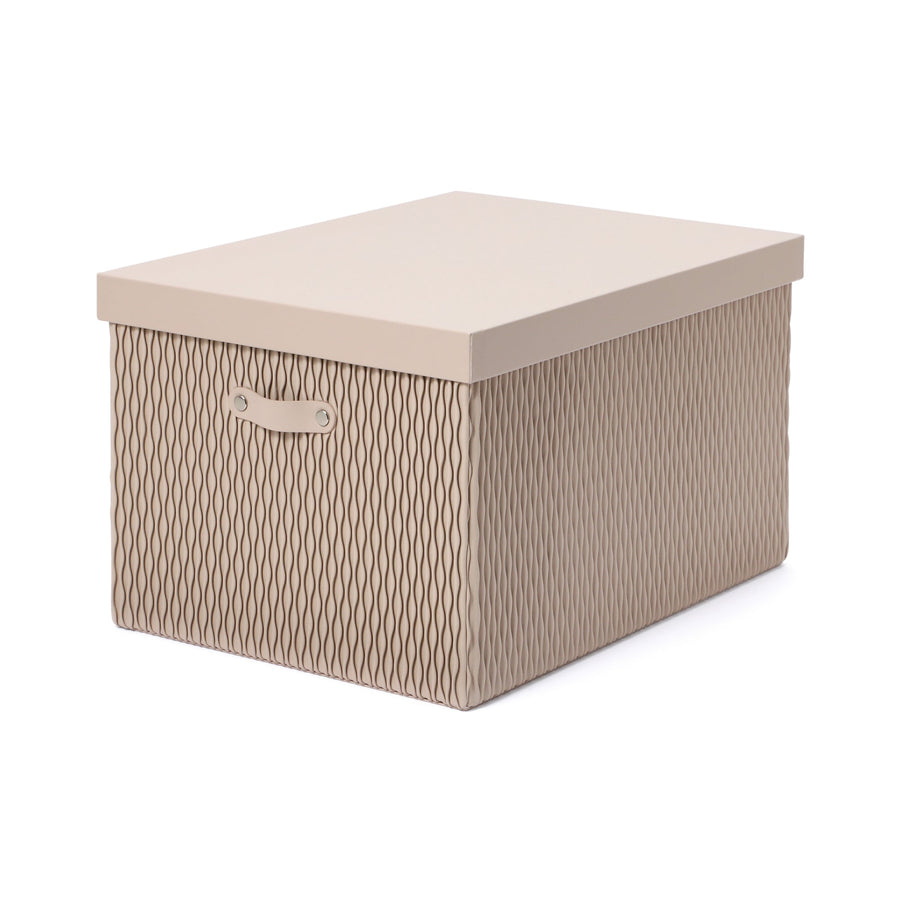 ウェーブ 大型ボックス S ベージュ