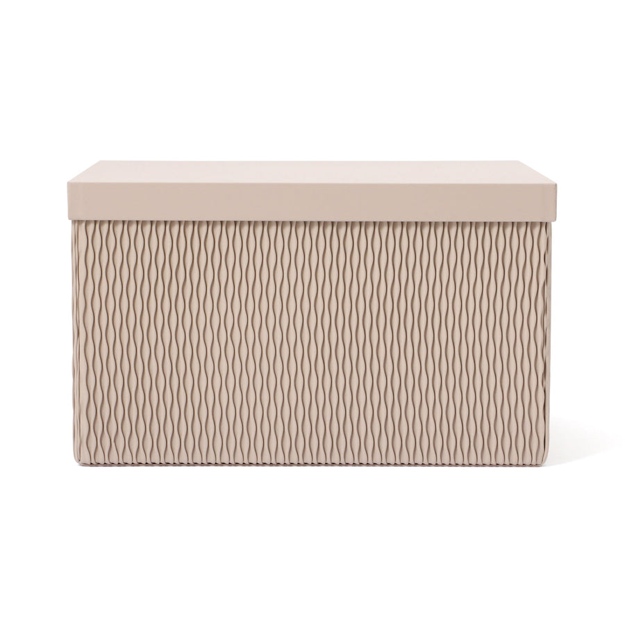 ウェーブ 大型ボックス S ベージュ