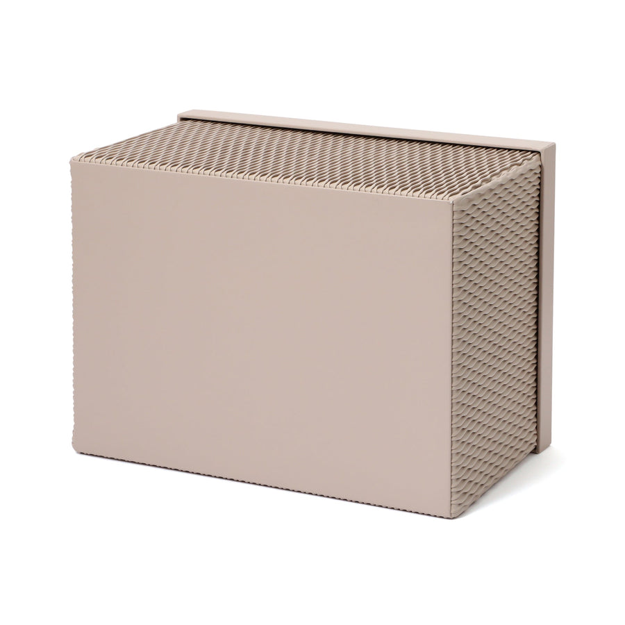 ウェーブ 大型ボックス S ベージュ