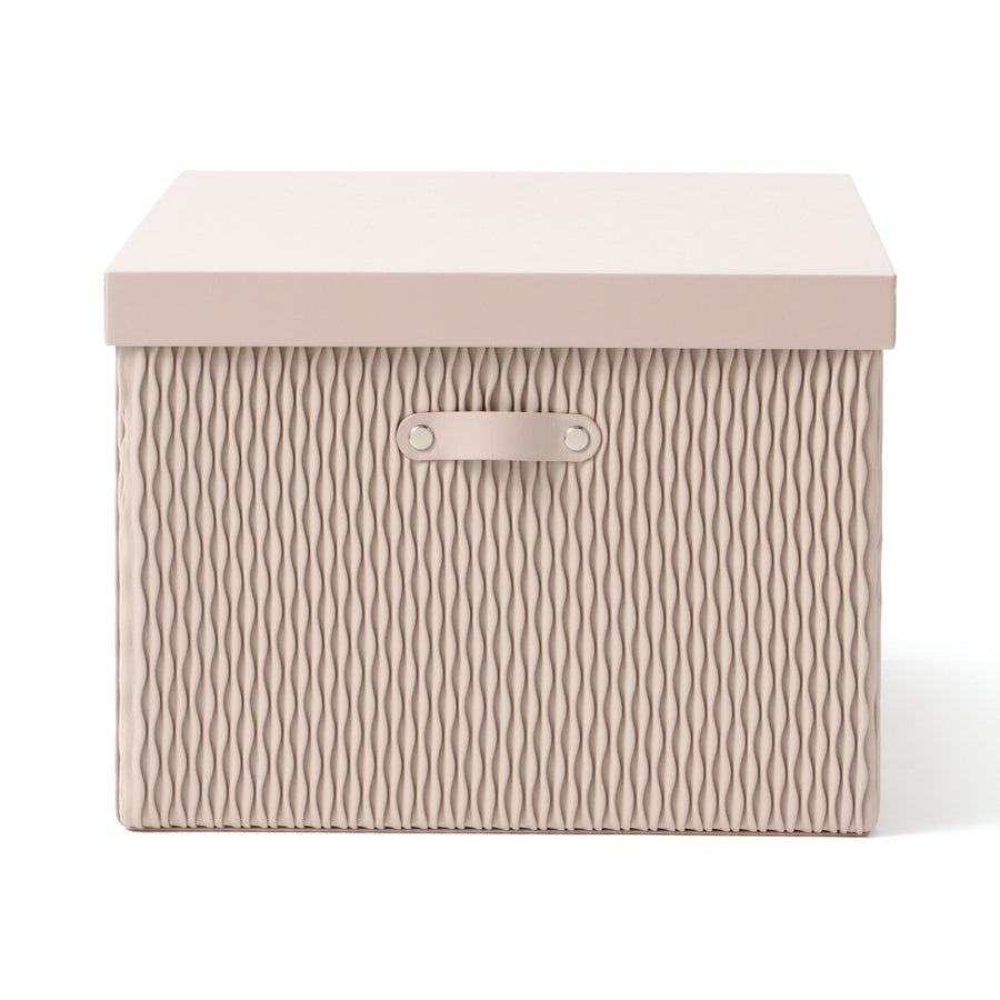 ウェーブ 大型ボックス L ベージュ