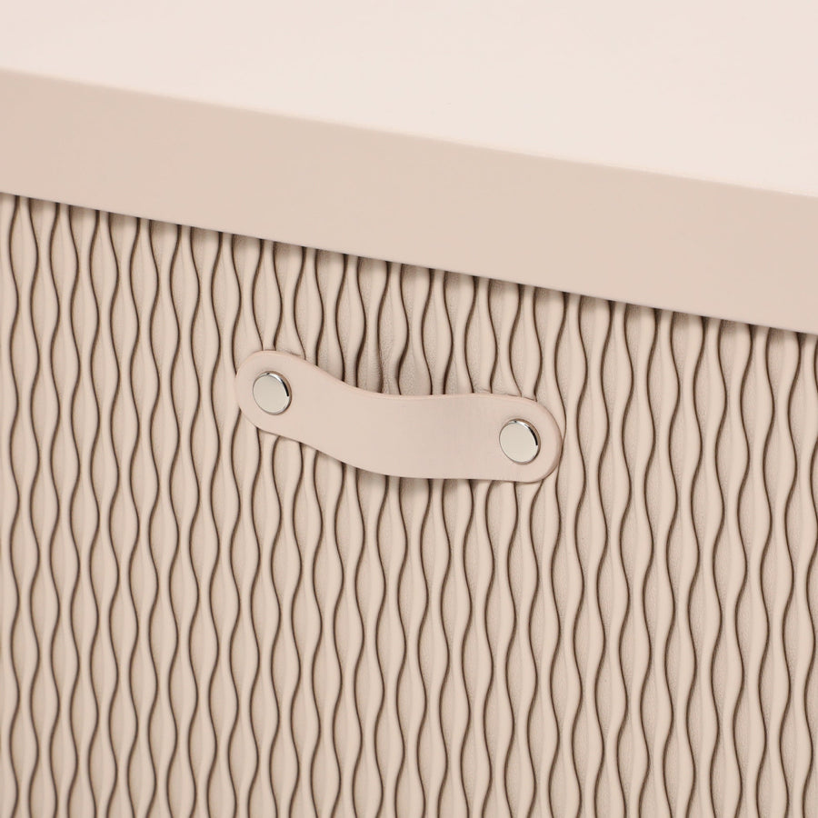 ウェーブ 大型ボックス L ベージュ