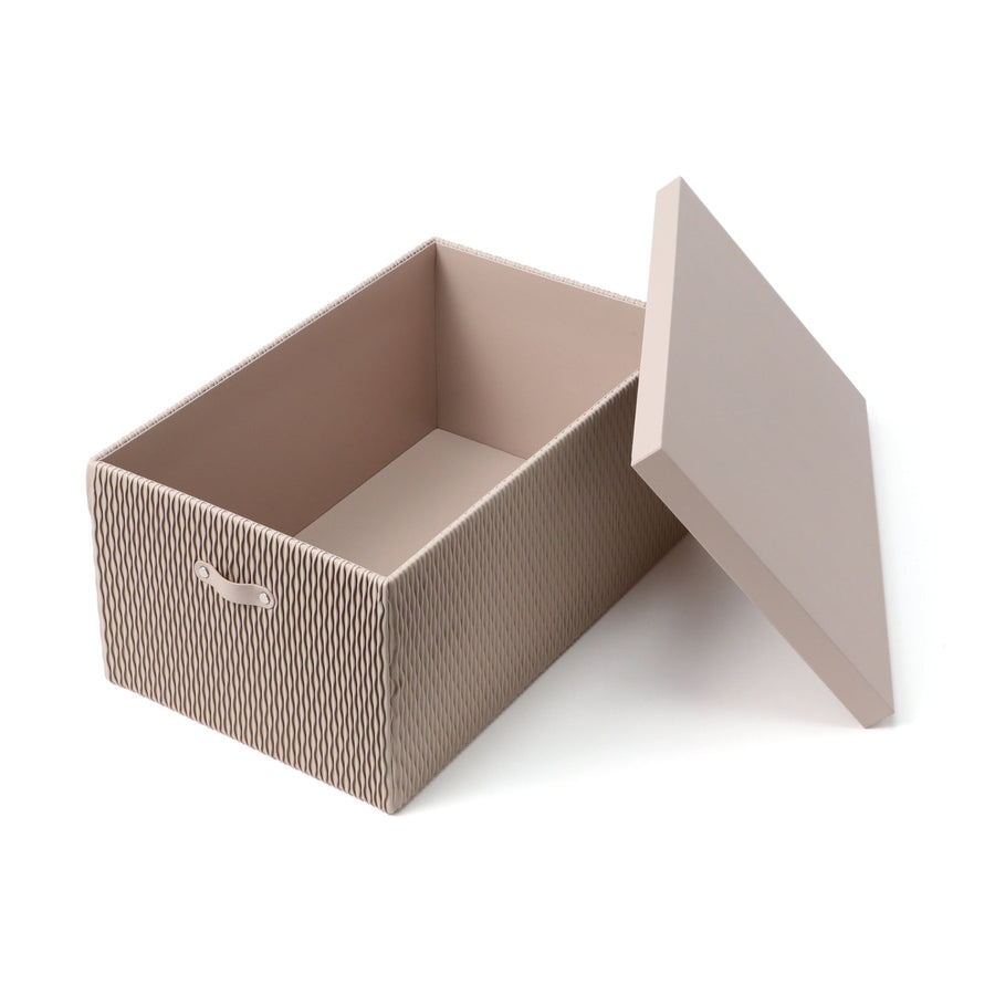 ウェーブ 大型ボックス L ベージュ
