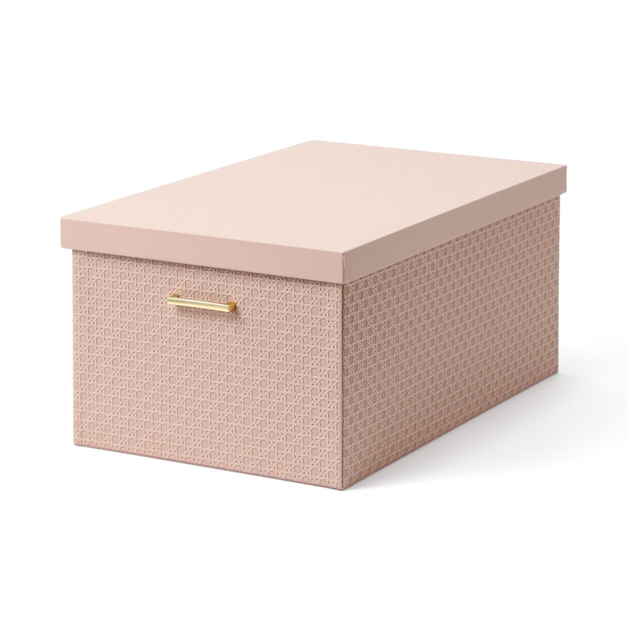 エンボス 大型ボックス L ピンク